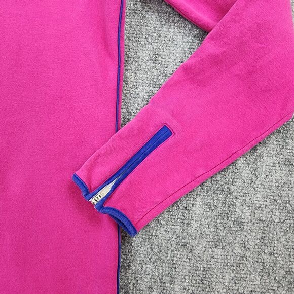Orvis Sweater Women Small Pink Long Sleeve 1/4 Zip Passport Pima Casual Pullover - Picture 10 of 14